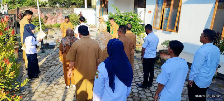Kegiatan Hari Senin 31 Juli 2023