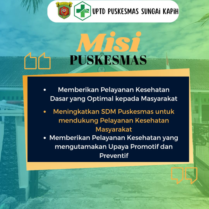 MISI PUSKESMAS
