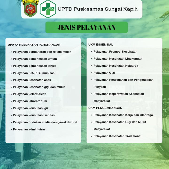 JENIS PELAYANAN