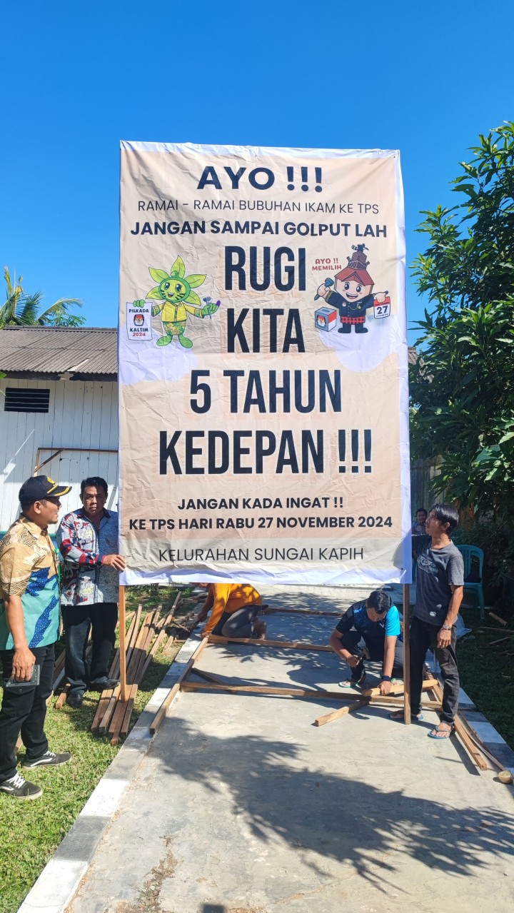Kegiatan Kelurahan Sungai Kapih Kamis, 12 September 2024