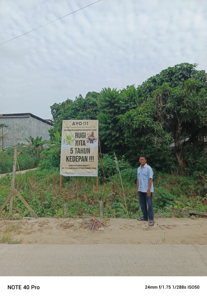 Kegiatan Kelurahan Sungai kapih Jumat Tanggal 20 September 2024