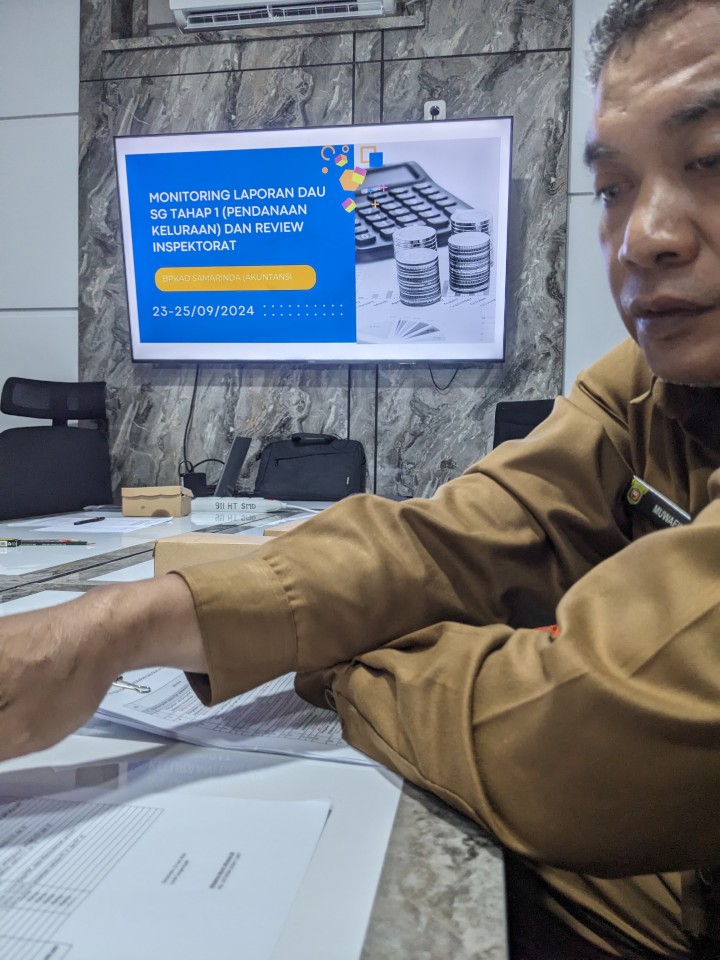 Kegiatan Kelurahan Sungai kapih Selasa Tanggal 24 September 2024