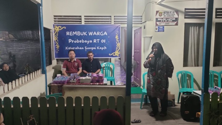 Kegiatan Kelurahan Sungai kapih Selasa Tanggal 01 Oktober 2024