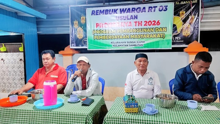 Kegiatan Kelurahan Sungai kapih Selasa Tanggal 01 Oktober 2024