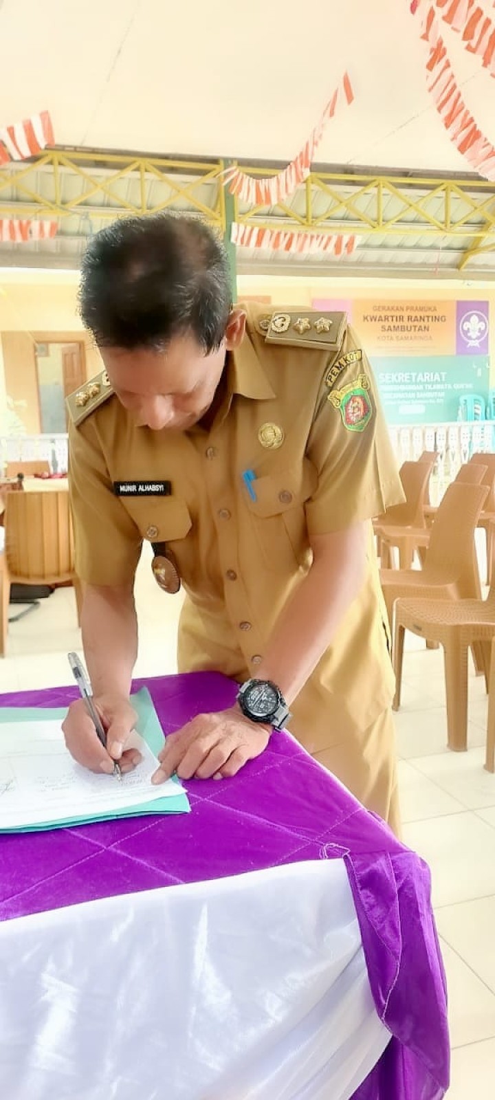 Kegiatan Kelurahan Sungai kapih Selasa Tanggal 08 Oktober 2024