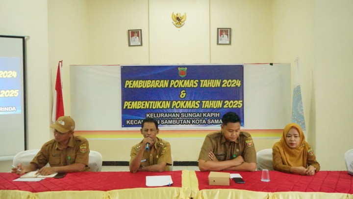 Kegiatan kelurahann Sungai Kapih Senin 13 januari 2025