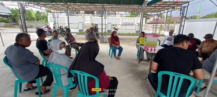 Kegiatan kelurahann Sungai Kapih Sabtu 25 Januari 2025
