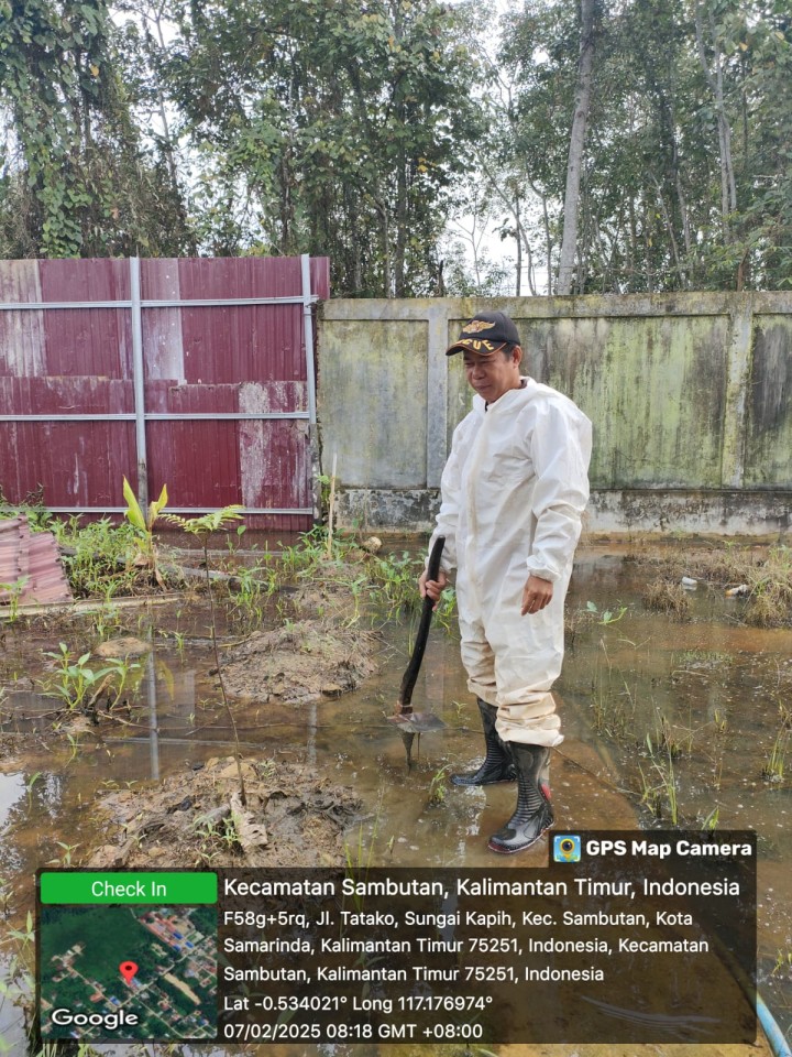 Kegiatan kelurahann Sungai Kapih Jumat 7 Februari 2025