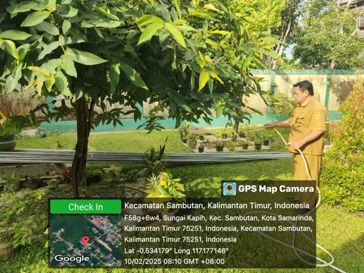 Kegiatan kelurahann Sungai Kapih Senin 10 Februari 2025