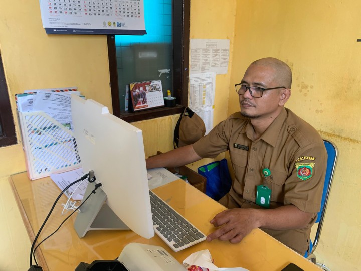Kegiatan kelurahann Sungai Kapih Senin 10 Februari 2025