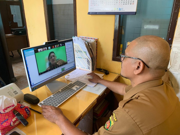Kegiatan kelurahann Sungai Kapih Senin 10 Februari 2025