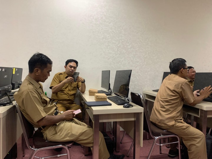 Kegiatan kelurahann Sungai Kapih Senin 10 Februari 2025