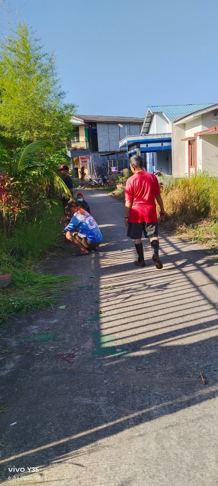 Kegiatan Kelurahan Sungai kapih hari Minggu tanggal 06 Juli 2025