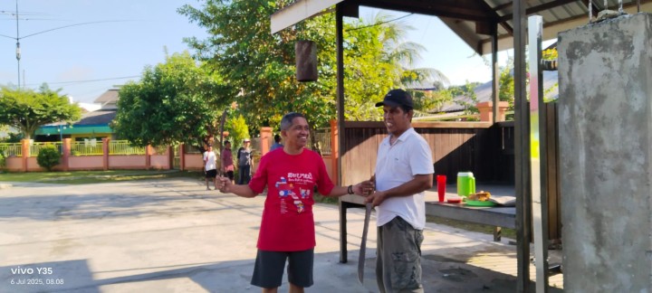 Kegiatan Kelurahan Sungai kapih hari Minggu tanggal 06 Juli 2025