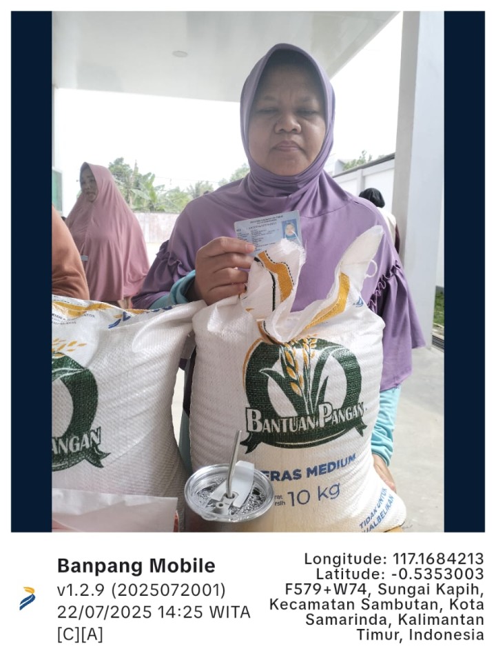 Kegiatan Kelurahan Sungai kapih hari Kamis tanggal 24 Juli 2025