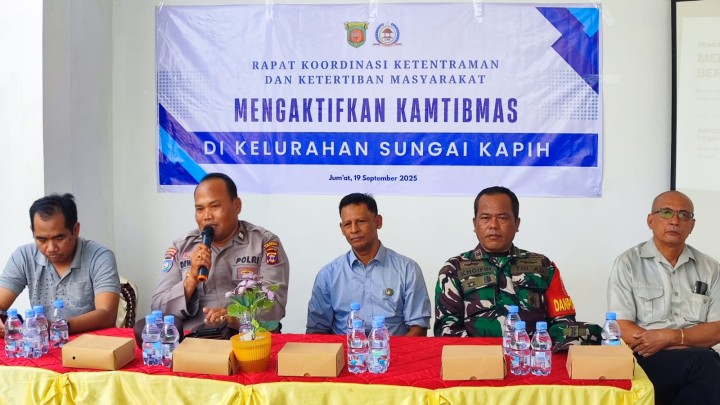 Kegiatan Kelurahan Sungai Kapih, Jumat 19 September 2025