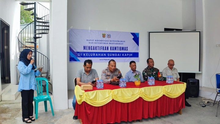 Kegiatan Kelurahan Sungai Kapih, Jumat 19 September 2025