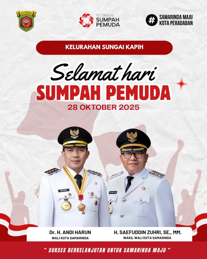 Selamat Hari Sumpah Pemuda Ke - 97, Selasa 28 Oktober 2025