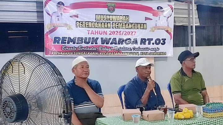 Kegiatan Kelurahan Sungai Kapih, Senin 3 November 2025