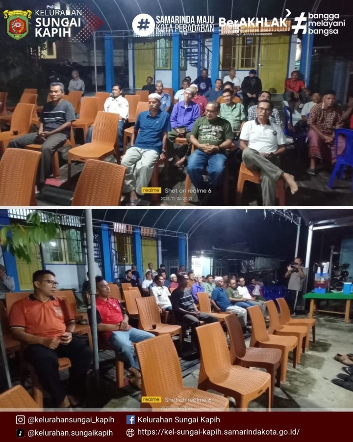 Kegiatan Kelurahan Sungai Kapih, Selasa 4 November 2025