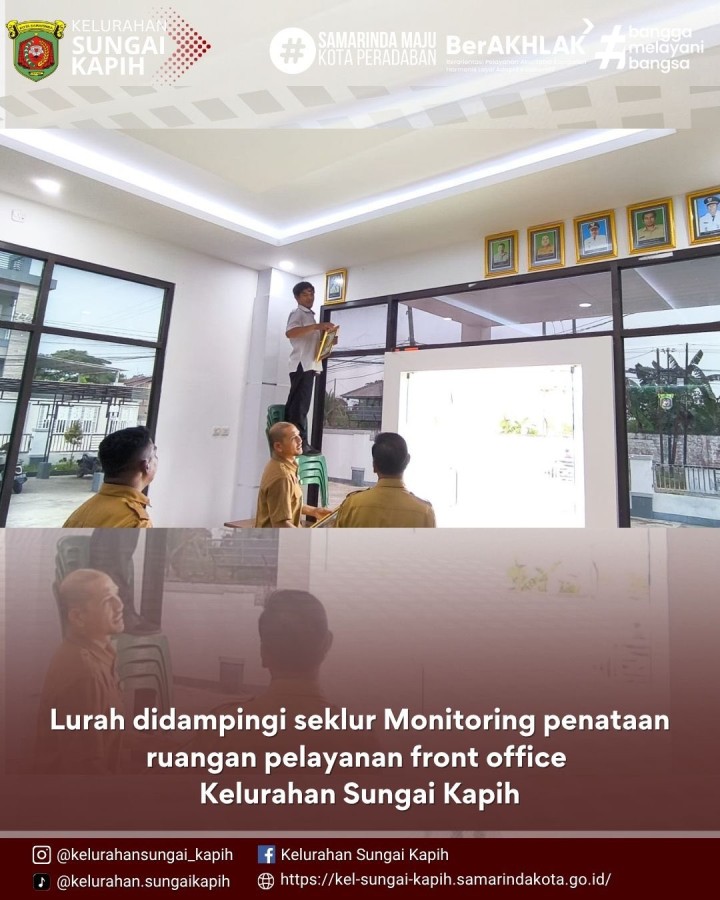 Kegiatan Kelurahan Sungai Kapih, Selasa 4 November 2025