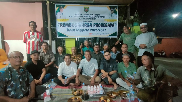 Kegiatan Kelurahan Sungai Kapih, Senin 10 November 2025
