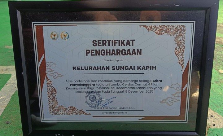 Kegiatan Kelurahan Sungai Kapih, Sabtu 13 Desember 2025