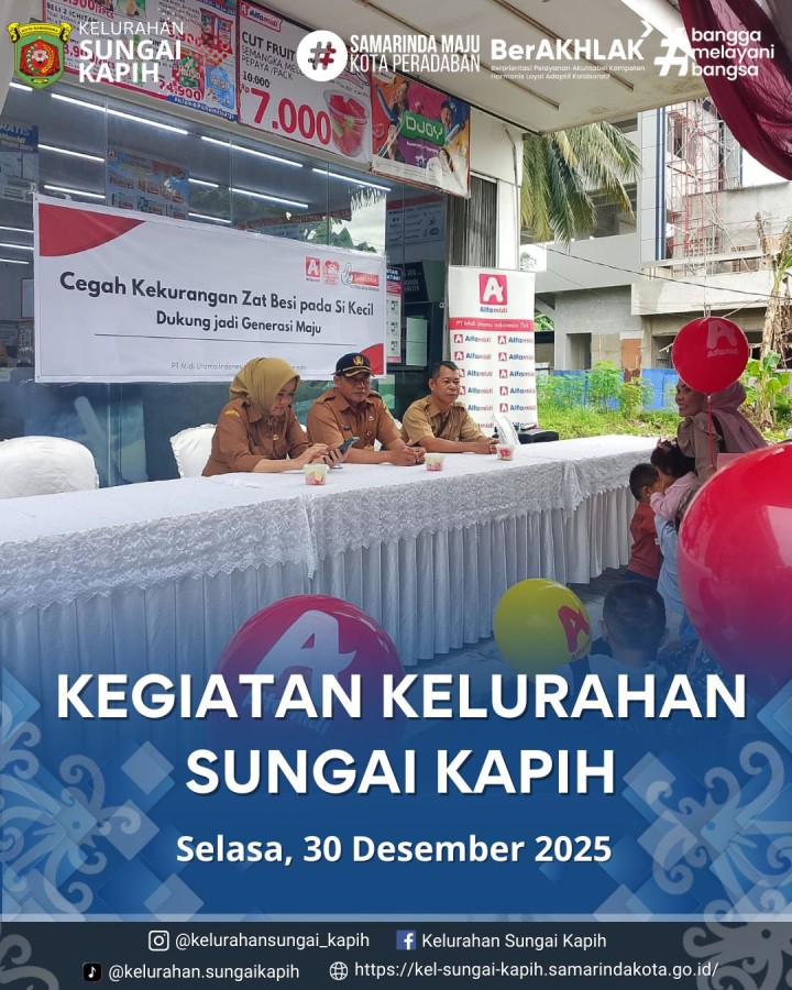 Kegiatan Kelurahan Sungai Kapih, Selasa 30 Desember 2025