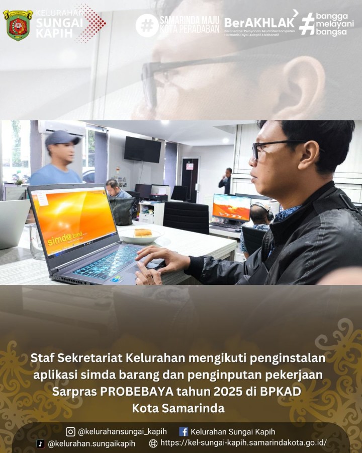 KEGIATAN KELURAHAN SUNGAI KAPIH (JUMÁT, 2 JANUARI 2026)