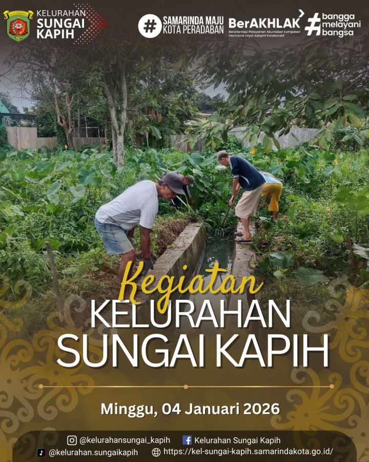 KEGIATAN KELURAHAN SUNGAI KAPIH (MINGGU, 4 JANUARI 2026)