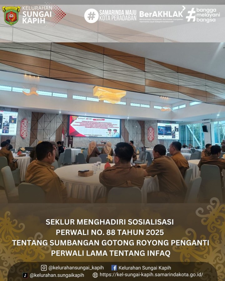 KEGIATAN KELURAHAN SUNGAI KAPIH (SELASA, 6 JANUARI 2026)