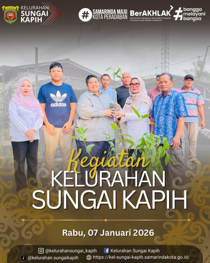KEGIATAN KELURAHAN SUNGAI KAPIH (RABU, 7 JANUARI 2026)