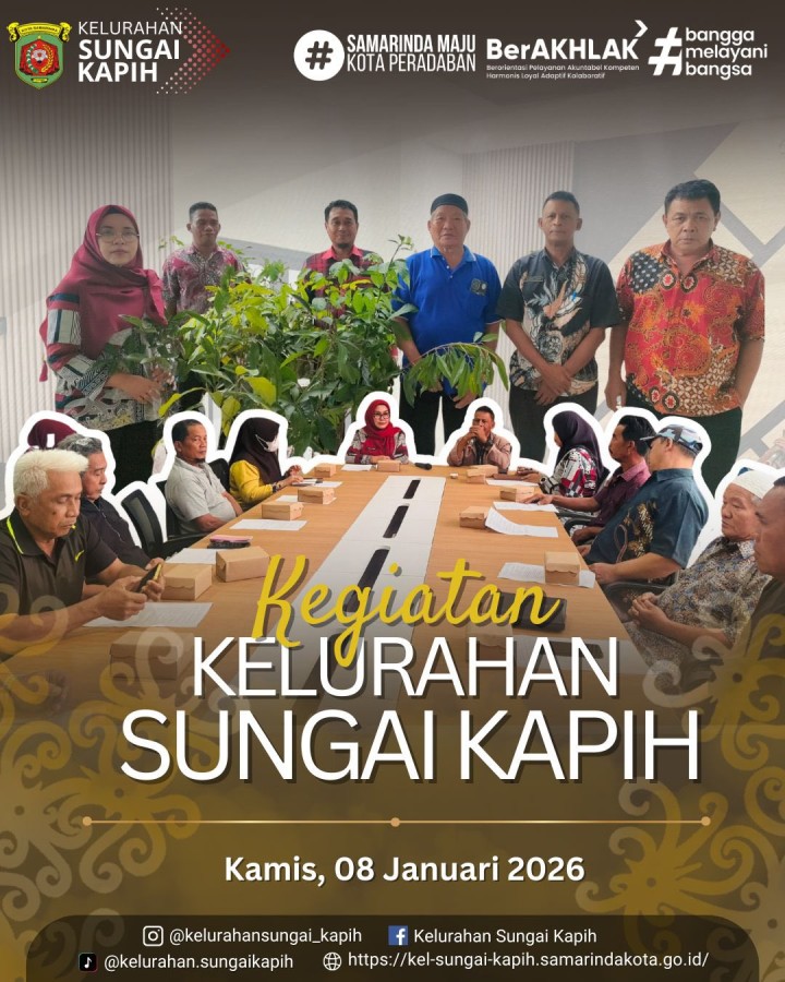 KEGIATAN KELURAHAN SUNGAI KAPIH (KAMIS, 8 JANUARI 2026)