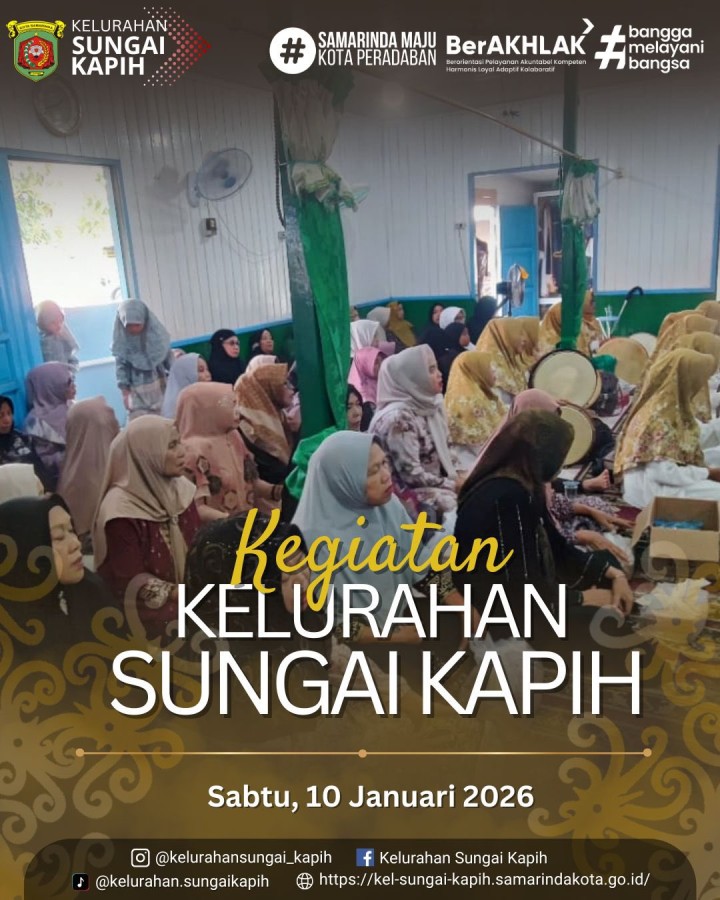 KEGIATAN KELURAHAN SUNGAI KAPIH (SABTU, 10 JANUARI 2026)