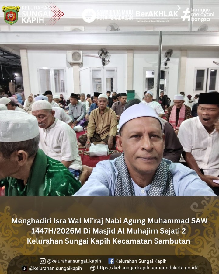 KEGIATAN KELURAHAN SUNGAI KAPIH (SENIN, 12 JANUARI 2026)