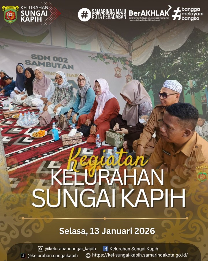 KEGIATAN KELURAHAN SUNGAI KAPIH (SELASA, 13 JANUARI 2026)