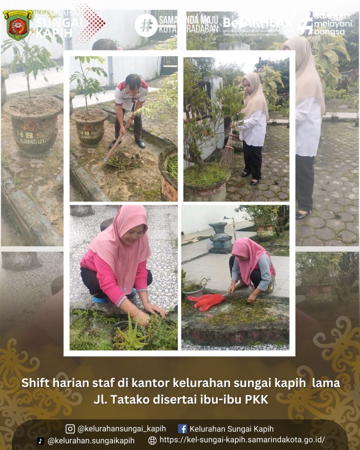 KEGIATAN KELURAHAN SUNGAI KAPIH (RABU, 14 JANUARI 2026)