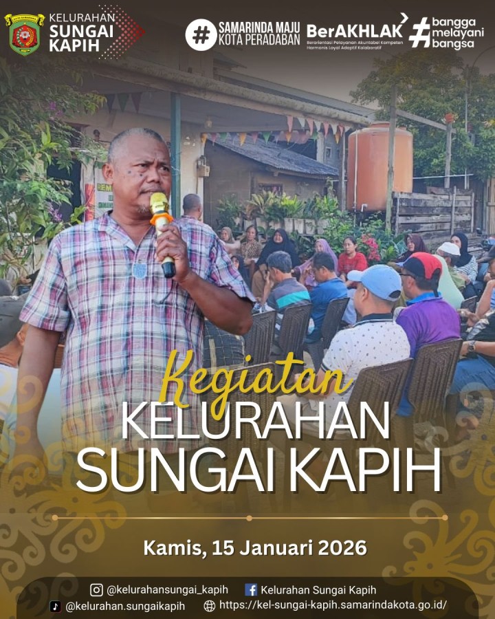 KEGIATAN KELURAHAN SUNGAI KAPIH (KAMIS, 15 JANUARI 2026)