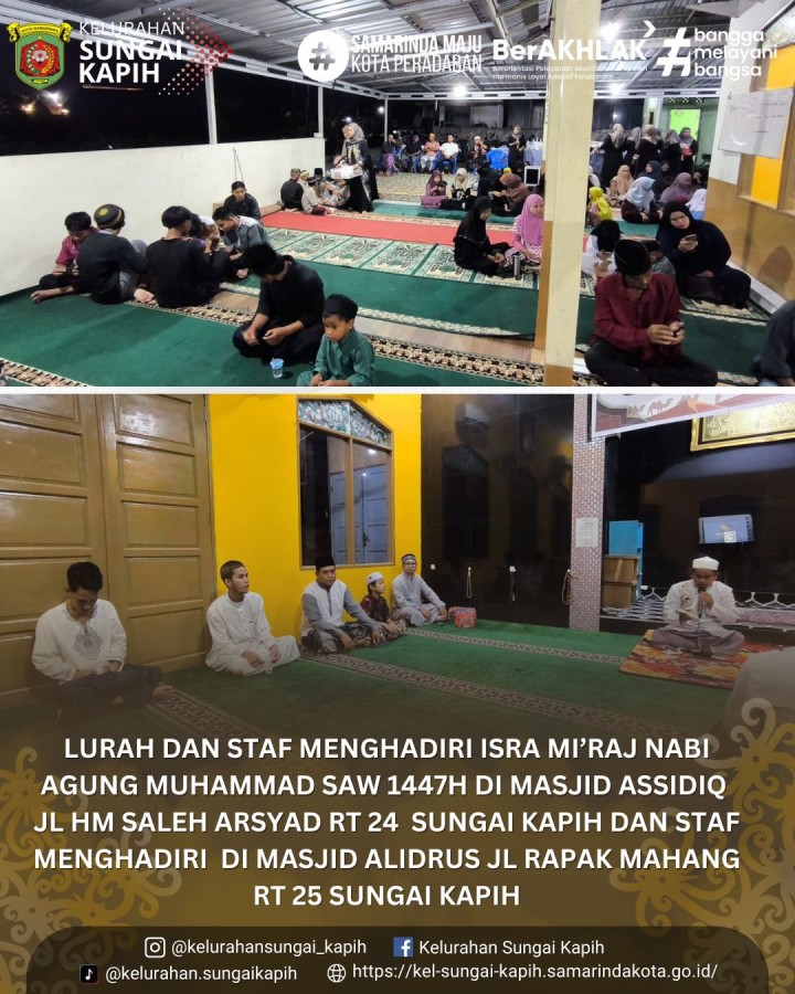 KEGIATAN KELURAHAN SUNGAI KAPIH (KAMIS, 15 JANUARI 2026)