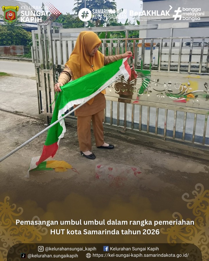 KEGIATAN KELURAHAN SUNGAI KAPIH (SELASA, 20 JANUARI 2026)