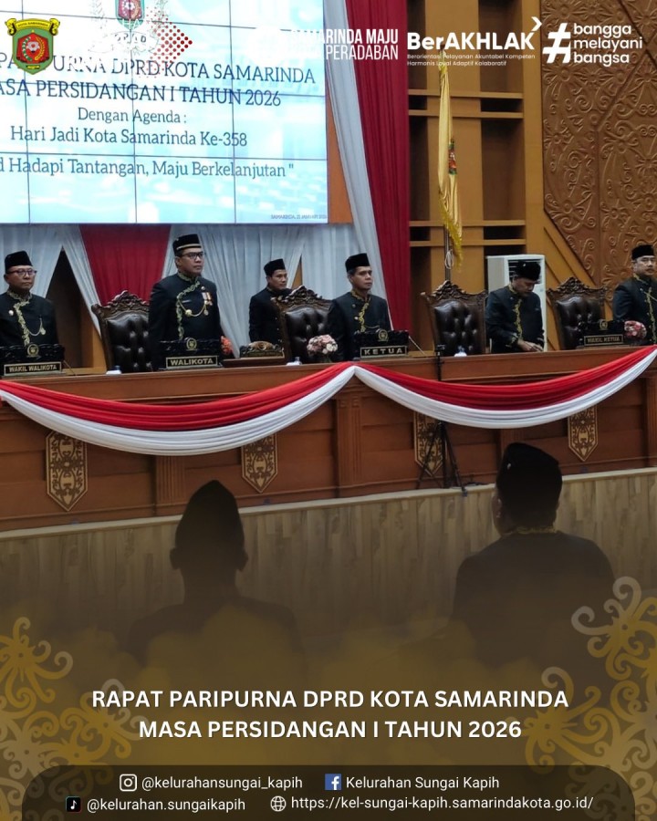 KEGIATAN KELURAHAN SUNGAI KAPIH (RABU, 21 JANUARI 2026)