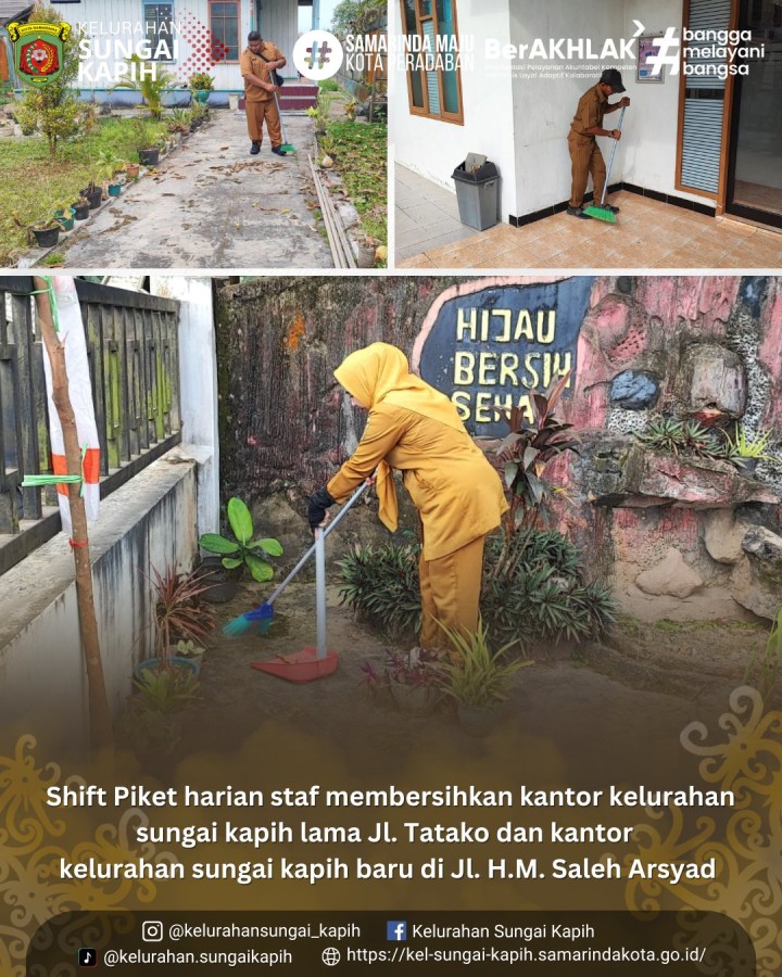 KEGIATAN KELURAHAN SUNGAI KAPIH (SENIN, 26 JANUARI 2026)