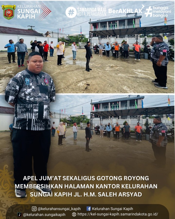 Kegiatan Kelurahan Sungai Kapih, Jumat 30 Januari 2026