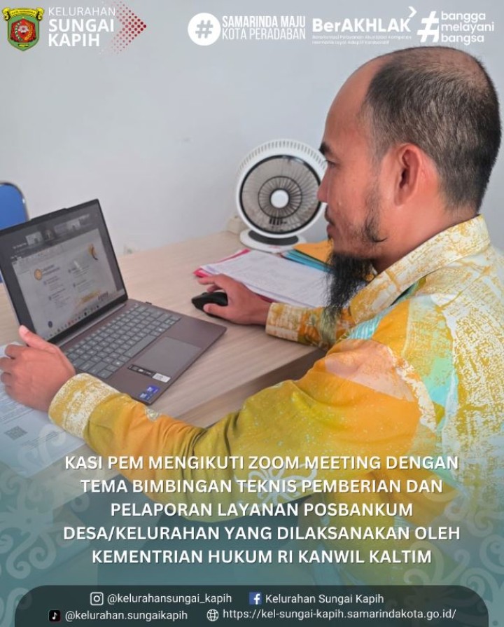 Kegiatan Kelurahan Sungai Kapih Kamis 5 Februari 2026