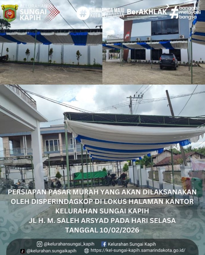 Kegiatan Kelurahan Sungai Kapih Senin 9 Februari 2026