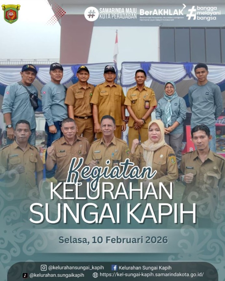 Kegiatan Kelurahan Sungai Kapih Selasa 10 Februari 2026