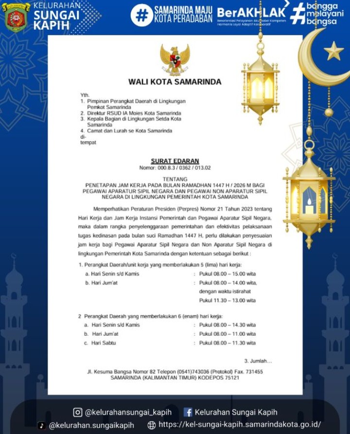 Halo warga Sungai Kapih! 14 Februari 2026