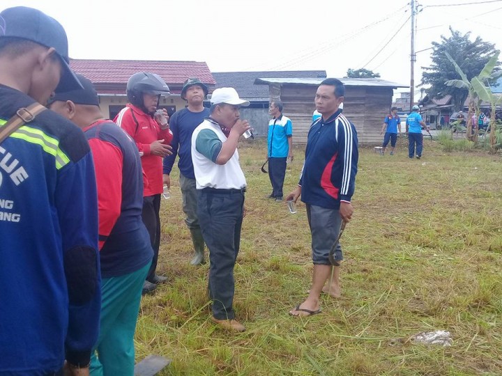 Kerja bakti persiapan lokasi Acara MTQ Tingkat Kota Samarinda 26 Januari 2018