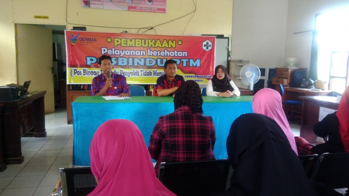 Peresmian dan Pelaksanaan POSBINDU JATI