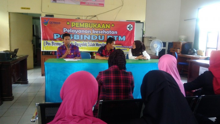 Peresmian dan Pelaksanaan POSBINDU JATI